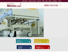 Tablet Screenshot of medicalnegligence-solicitors.com